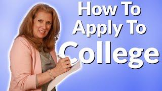 How To Apply To College!