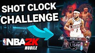 Shot Clock Challenge Pack Opening For Devin Booker | NBA 2K Mobile