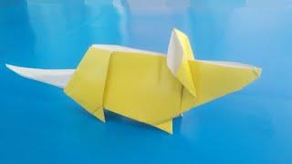 Как сделать мышь оригами (Lee Won-pyo), How to make an origami mouse