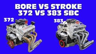 BIG BORE VS BIG STROKE-372 VS 383-WHICH SBC STROKER DOES IT BEST? BONUS TEST-302 VS 347 FORD