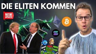 Trump will Larry Fink als Treasury Secretary Bitcoin Rekord Käufe im Juli! Ethereum Etf diese Woche!