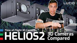 3D Time-of-Flight (ToF) Cameras: Helios2 3D Cameras Compared