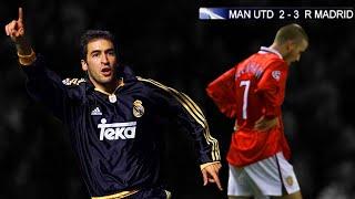 Manchester United vs Real Madrid ● Quarter Finals 1999/00 Classic Match