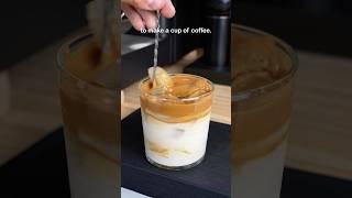 Different ways to make whipped coffee