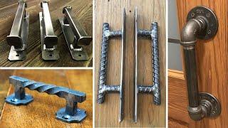 Metal Door Pull Handle Ideas / Easy DIY Handles