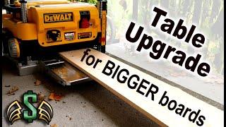 DeWalt  Planer Extension Table (DW7351) | How To Install on DW735