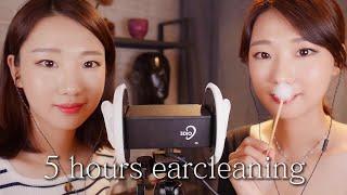 [ASMR] 10 kinds of all time favorite ear cleaning for 5 hours | no talking ASMR