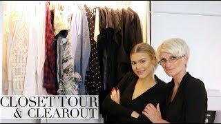 CLOSET TOUR & CLOSET CLEAROUT | FT. MIN MOR!