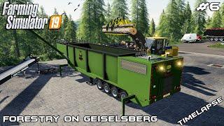 Making wood chips with The Beast | Forestry on Geiselsberg | Farming Simulator 19 | Episode 6