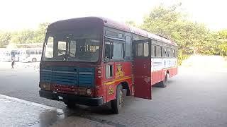 Central Bus Stand Khopat Thane #bus #msrtc #transport #vehicle #publictransport #travel #traffic