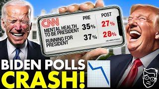 CNN Has On-Air PANIC ATTACK Reading Biden Polls After Debate LIVE | ‘Never Seen Numbers THIS BAD!