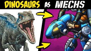 What if DINOSAURS Were MECHS?! (Story & Speedpaint)