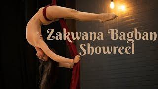 Aerialist Showreel | Zakwana Bagban | Aerial silks, Lyra, Crescent, Straps