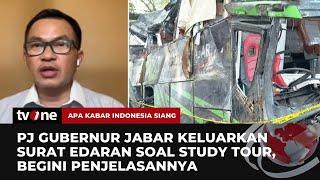 Apa Sebenarnya Isi dari Surat Edaran PJ Gubernur Jawa Barat pasca Kecelakaan Maut di Subang?
