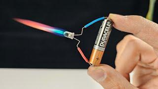 How to make simple welding machine from Battery & LED at home!