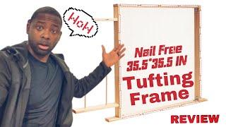 Nail Free Tufting Frame Review by Besgeer
