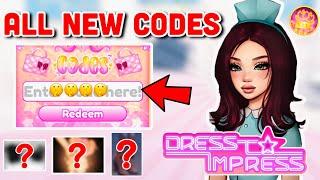 HOW TO GET ALL 3 *NEW* CODES AND *FREE VIP* IN DRESS TO IMPRESS