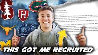 Best Email Tips to get RECRUITED for College Athletics