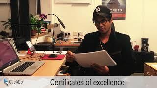 Certificates Of Excellence 2019 At ClickDo Ltd.