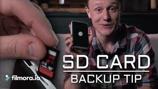 How to backup files like a PRO! Best tips on using SD card devices