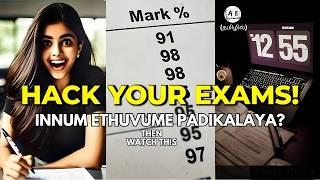 5 Best Exam Tips to Score HIGH Marks (Tamil)  | How to Study for Exams (Tamil) | Almost everything