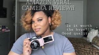 Amazon 4K Vlogging Camera| Review| Trending TikTok Camera|