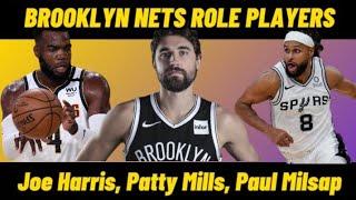 Patty mills, Paul milsap, Joe harris training Nets squad | Lodsport TV