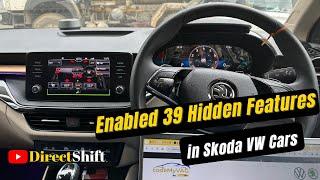 39 Hidden Features Enabled / Unlocked by Coding in Skoda Slavia, Kushaq, VW Taigun and Virtus