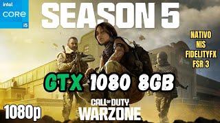 GTX 1080  COD Warzone 3 : Temporada 5 | Test Rendimiento |