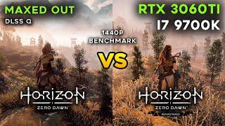 Horizon Zero Dawn | Base VS Remastered | RTX 3060Ti | Benchmark | 1440p