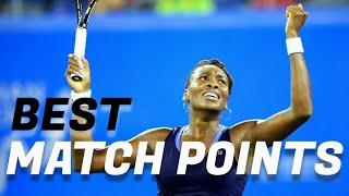 Venus Williams - Sensational Match Points | VENUS WILLIAMS FANS