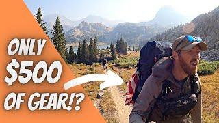 Can You Backpack On A $500 Budget? Yes Here's How!