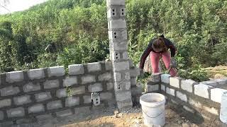 Review: 3600 Days START to FINISH Building Alone Cement House - Pig Farming \ Building Farm