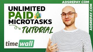 Make Money Online - Timewall Micro Tasks Tutorial