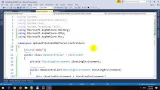 Upload File in ASP.NET Core 2 MVC