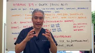 Vitamin B9--Folate vs Folic Acid