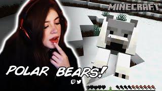 Chrissy Costanza SLAPS POLAR BEARS in Minecraft