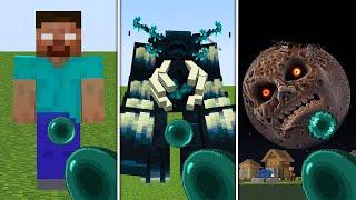 What's inside all scary mobs and bosses in Minecraft?