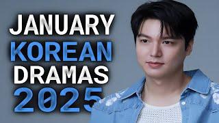 Top 10 Upcoming Kdramas January 2025 || Watch with Trailer!!