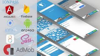 IonPass - ionic Passwords manager app with ADMOB and Firebase Backend | Codecanyon Scripts and