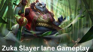 Zuka Slayer Lane Gameplay Guide #moba #cot #trending