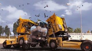 MAZ 504 MOD - 10 Heavy Crash Tests - New ETS 2 Modes - Eurotruck Simulator II