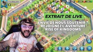 Envie de nous soutenir ? Rejoignez l'aventure Rise of Kingdoms