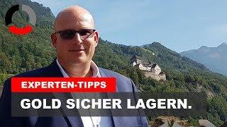 Gold physisch lagern - Experten Tipps von Daniel Sauer