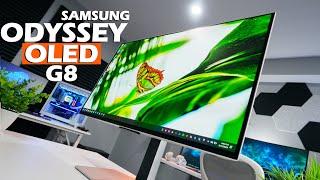 Unveiling the Ultimate OLED Gaming Monitor! Samsung Odyssey OLED G8 (2024) Review