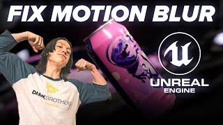 FIX MOTION BLUR in Unreal Engine 5 - Ghosting Motion Blur