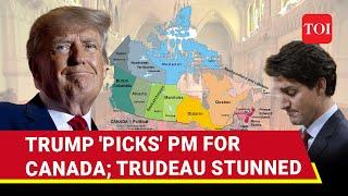 Trump Names His Own Canada PM As Trudeau Battle Turmoil; Who Is U.S. Leader's Pick Gretzky Explained