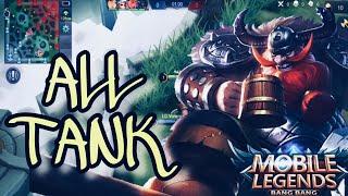 ALL TANK | Mobile Legends Funny Moments