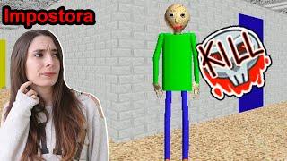 SOY LA IMPOSTORA EN AMONG US BALDI