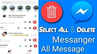 DELETE ALL FB MESSENGER MESSAGES in One CLICK [Mobile] How To Delete All Messenger Message at once